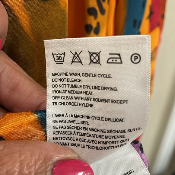 FARM Rio for Anthropologie Oversized tropical Button down . Excellent like new - Picture 7 of 8